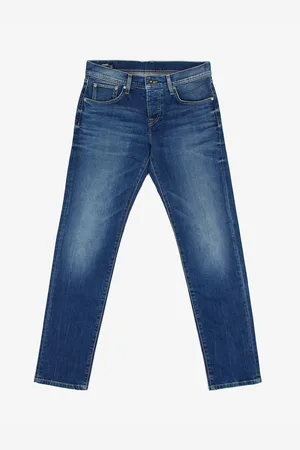Pepe Jeans Tmavě modré pánské slim fit džíny Cane - Pánské