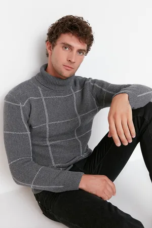 Trendyol Pánský rolák Collar