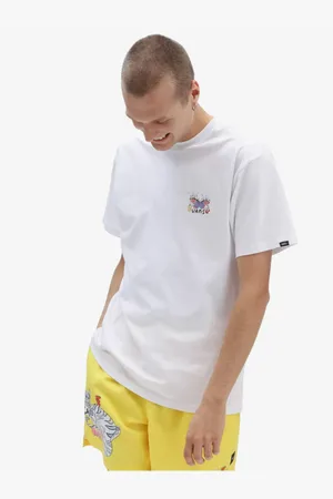 Vans Bílé pánské tričko s potiskem Pride - Pánské