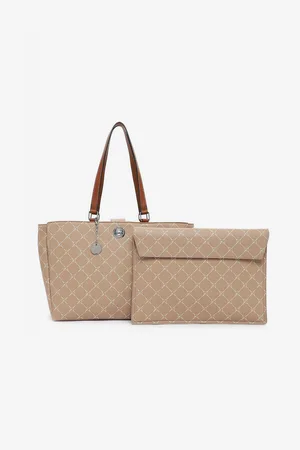 Tamaris Starorůžový vzorovaný shopper Anastasia Lock - Dámské