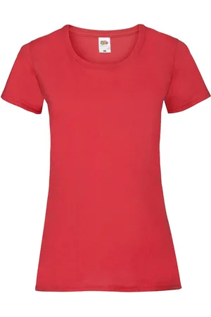 Fruit Of The Loom Valueweight Red T-shirt
