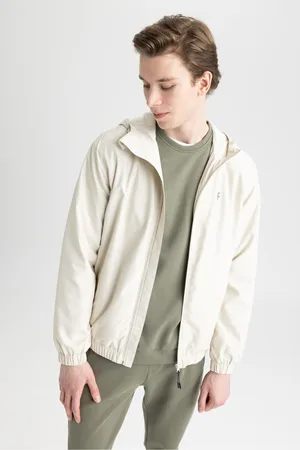DeFacto Fit Slim Fit bunda s kapucí Kabát