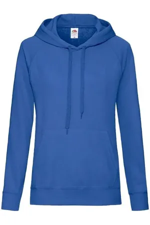 Fruit Of The Loom Lightweight Hooded Sweatshirt 621480 80/20 240g