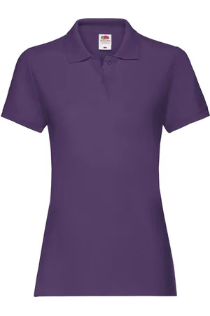 Fruit Of The Loom Fialové polo
