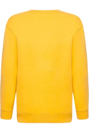 Fruit Of The Loom Žlutá dětská mikina Set-In Sweat