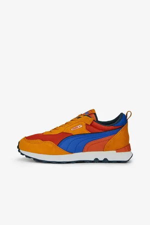 PUMA Modro-oranžové pánské tenisky - Pánské