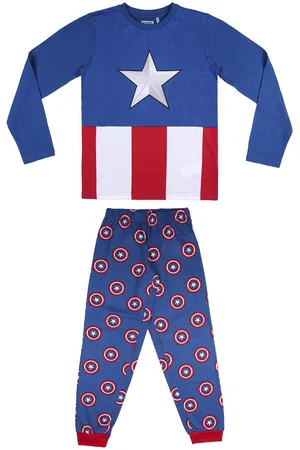 Marvel LONG PYJAMES CAPITAN AMERICA