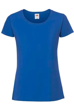Fruit Of The Loom Iconic 195 Ringspun Premium Premium Blue T-shirt