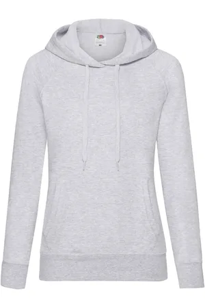 Fruit Of The Loom Lightweight Hooded Sweatshirt 621480 80/20 240g