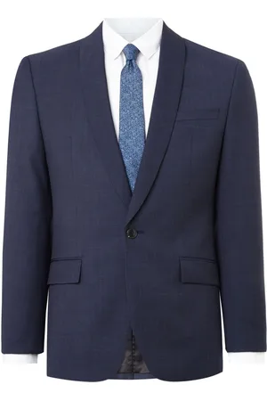 Kenneth Cole Sako Henson Shawl Pindot Slim Fit