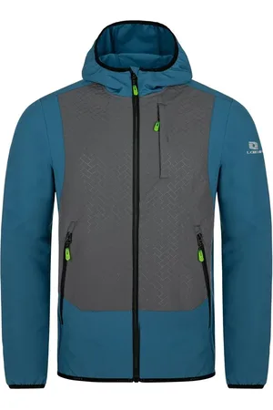 LOAP Pánská outdoorová bunda URELON Tmavě /Šedá