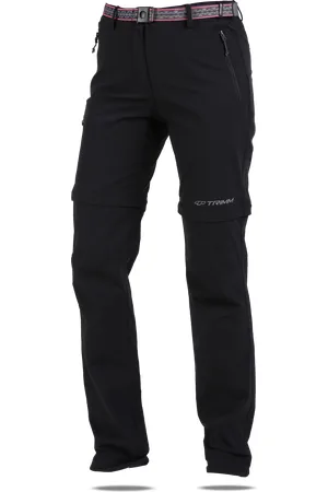 TRIMM Kalhoty W TIMERA 2in1 grafit black