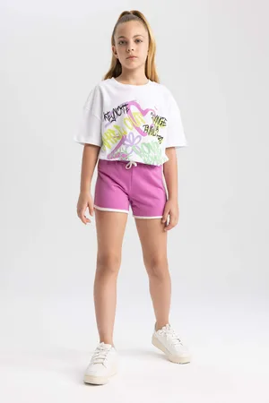 DeFacto Girl Sweatshirt Fabric Shorts