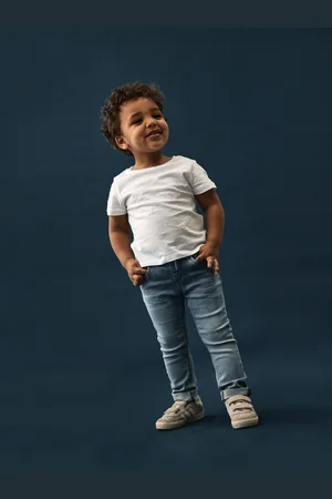 NAME IT Světle modré klučičí slim fit džíny Theo - Kluci