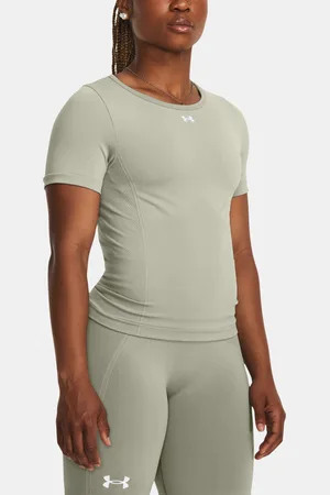 Under Armour Tričko UA Train Seamless SS-GRN - Dámské
