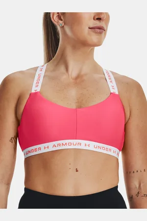 Under Armour Podprsenka UA Crossback Low -PNK - Dámské