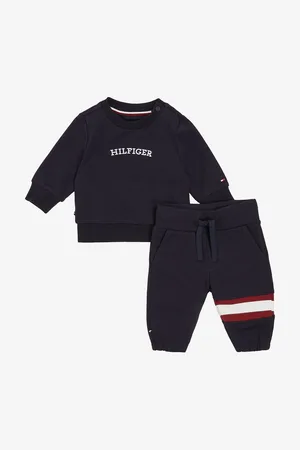 Tommy Hilfiger Tmavě modrá dětská tepláková souprava - Holky