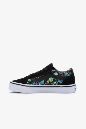 Vans Černé klučičí vzorované tenisky UY Old Skool - Kluci