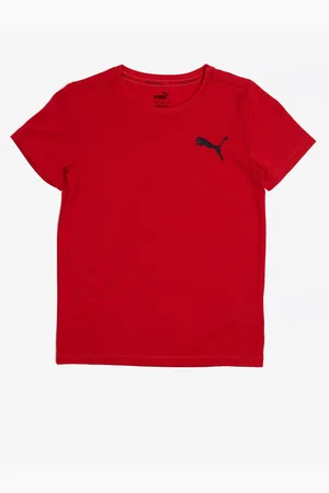 PUMA Červené klučičí tričko Active - Kluci