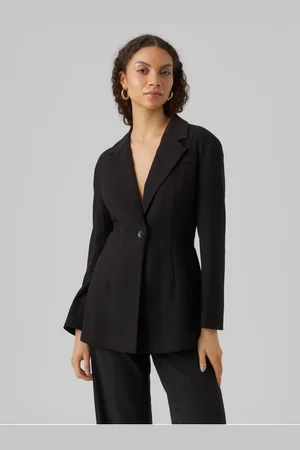 VERO MODA Černé dámské sako Gabrielle - Dámské