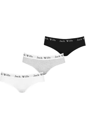 Jack Wills Wilden Heritage vícepáskové chlapecké spodní prádlo 3 kusy