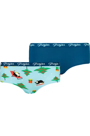 Frogies Dámské kalhotky Penguins 2P Christmas