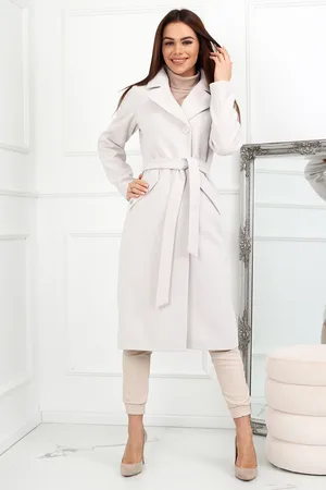 MERCE Dámský župan _Coat_Manuela_Light_Grey