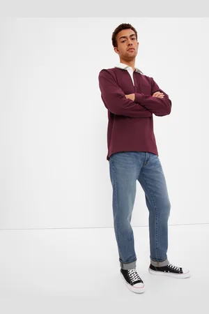 GAP Džíny straight soft Flex - Pánské
