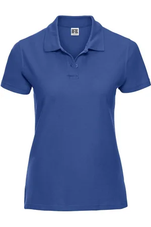 RUSSELL Ultimate R577F Cotton Polo 100% Smooth Cotton Ring-Spun 210g/215g