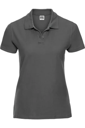 RUSSELL Ultimate R577F Cotton Polo 100% Smooth Cotton Ring-Spun 210g/215g