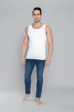 Italian Fashion Tílko Paco se širokými ramínky - bílé