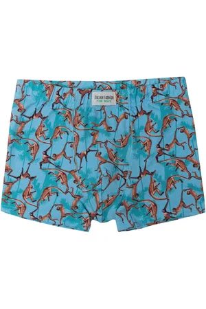 Italian Fashion Chlapecké boxerky Hugon - potisk opice