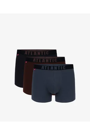 ATLANTIC Pánské boxerky 3Pack - vícebarevné