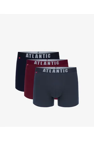 ATLANTIC Pánské boxerky 3Pack - vícebarevné