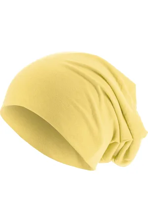 MSTRDS Čepice Jersey Beanie - žlutá