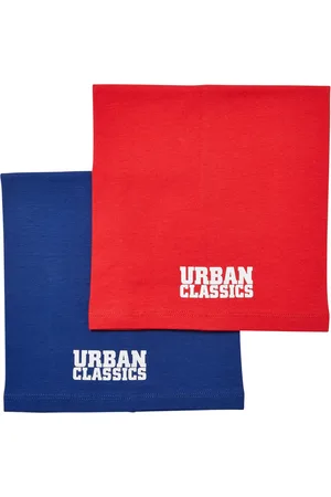 Urban classics Logo Tube Scarf Kids 2-Pack modrá/