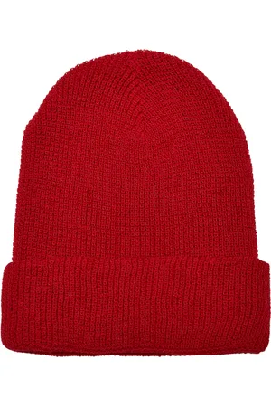 Flexfit Čepice z recyklované příze Waffle Knit červená