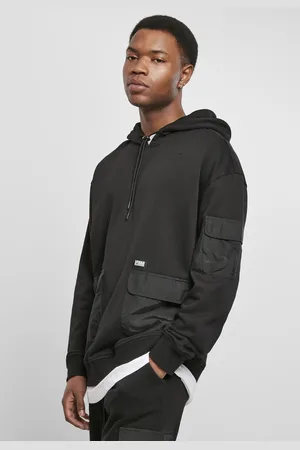 Urban classics Commuter Hoody černá