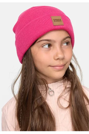 Urban classics Logopatch Beanie Kids 2-Pack /heatherwhite