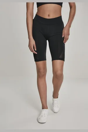Urban classics Dámské Tech Mesh Cycle Shorts černé