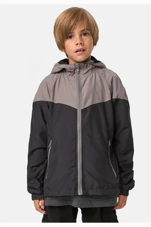 Urban classics Chlapecké 2-Tone Tech Windrunner asfalt/černá