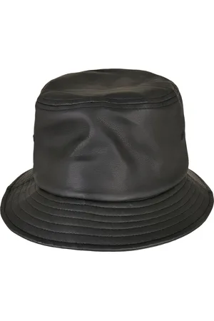 Flexfit Klobouk z imitace kůže černý