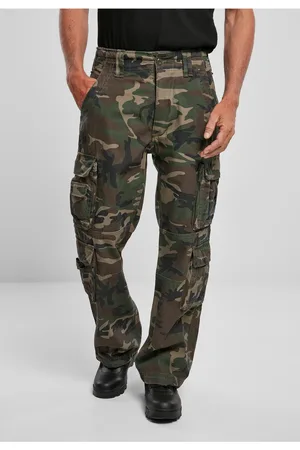 Brandit Vintage Cargo Pants olivové camo