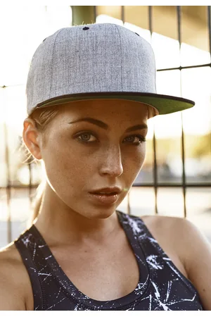 Flexfit Kšiltovka Classic Snapback šedá/zelená/černá