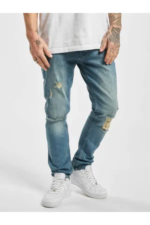 DEF Castor Slim Fit Jeans modré