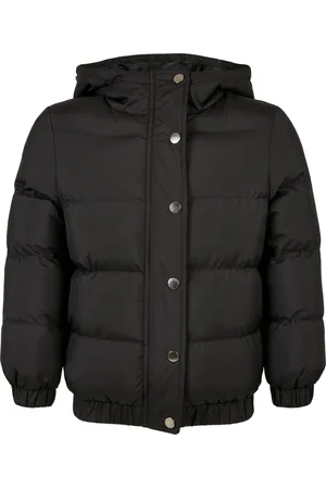 Urban classics Dívčí bunda Puffer s kapucí