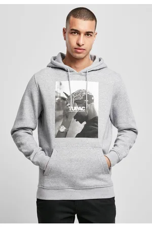 Merchcode 2Pac F*ck the World Hoody Heather Grey