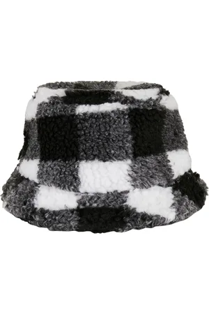 Flexfit Klobouk Sherpa Check Bucket bílo/černý