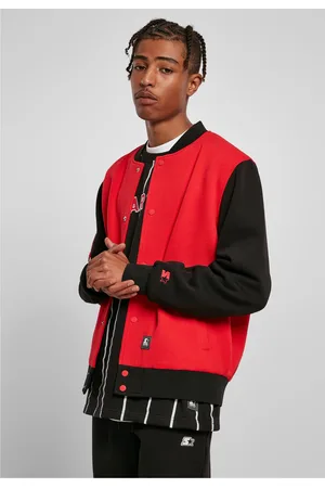 STARTER BLACK LABEL Starter 71 College Jacket cityčervená/černá