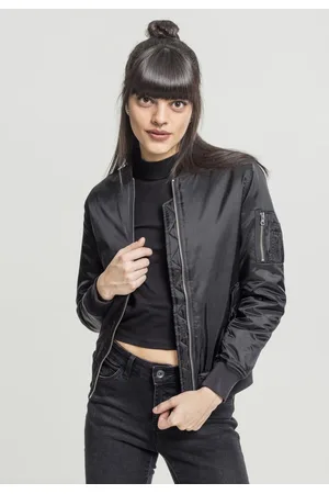 Urban classics Dámská bunda Basic Bomber Jacket černá